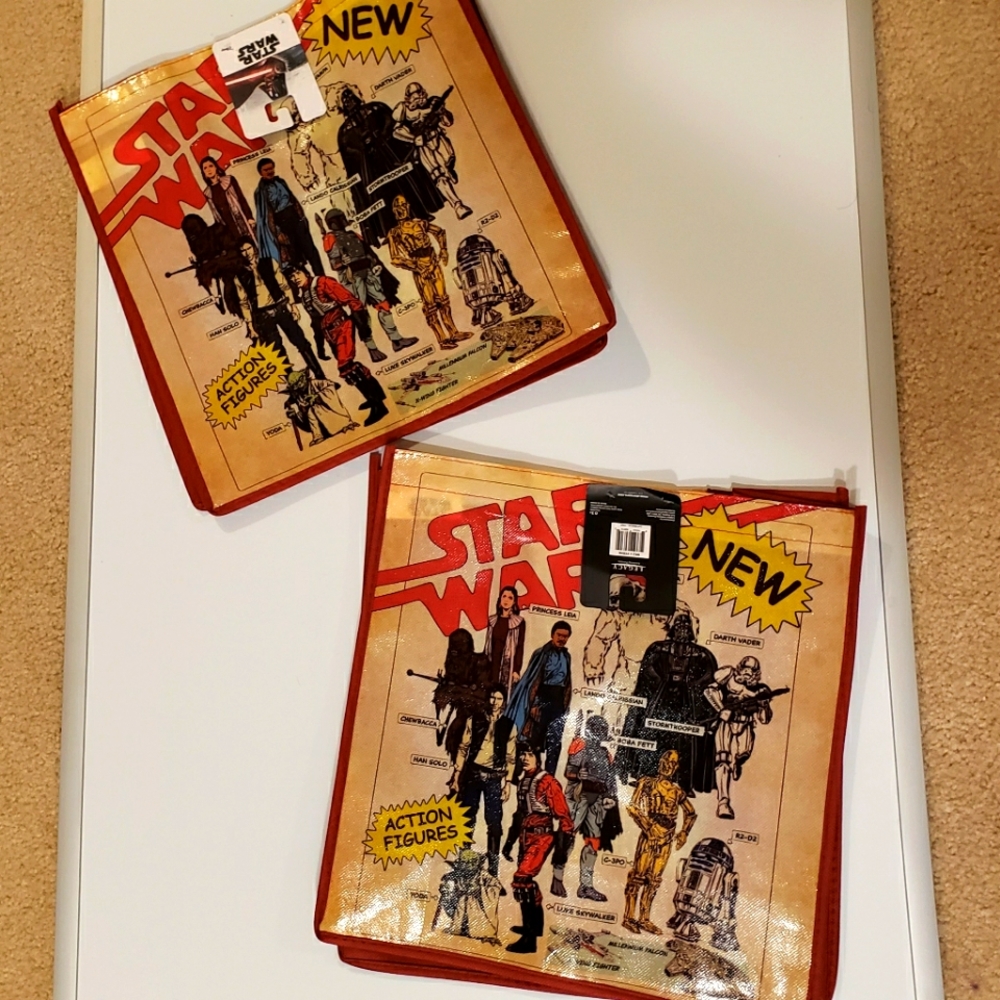 2 Star Wars totes NWT -collector's items - Picture 1 of 4